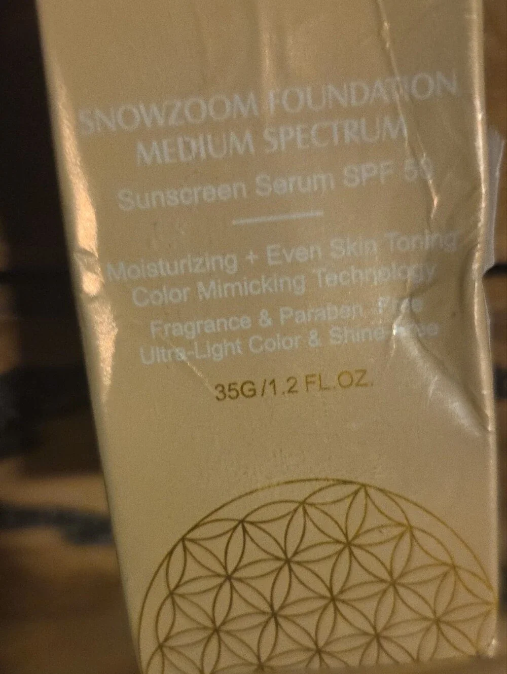 SnowZoom Foundation Medium Spectrum Foundation NIB Sealed